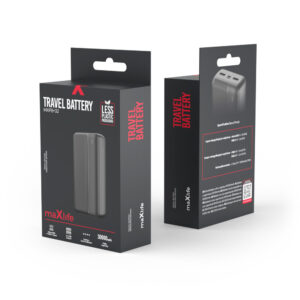 Maxlife išorinė baterija MXPB-02 30000 mAh juoda - Image 3
