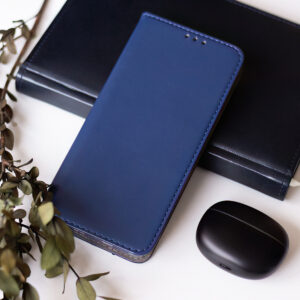 Išmanusis magnetinis dėklas, skirtas Xiaomi Redmi A7 Pro, tamsiai mėlynas - Image 8