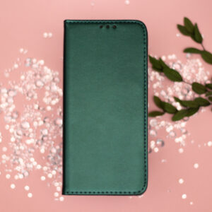 Išmanusis magnetinis dėklas, skirtas Samsung Galaxy A07 4G / A08, tamsiai žalias - Image 9