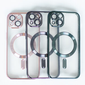 Spalvotas Chrome Mag dėklas, skirtas Xiaomi Redmi 15C 4G EU / 15C 5G EU (173.16 x 81.06 x 8.2 mm) rožinio aukso spalvos - Image 13