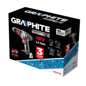GRAPHITE 58G022 grąžtas Energy+ 18V 1250 RPM - Image 2