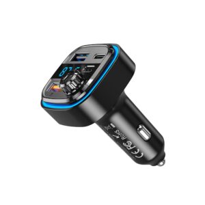 XO FM siųstuvas BCC08 Bluetooth MP3 automobilinis įkroviklis 3,1A juodas - Image 3