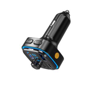 XO FM siųstuvas BCC08 Bluetooth MP3 automobilinis įkroviklis 3,1A juodas - Image 4