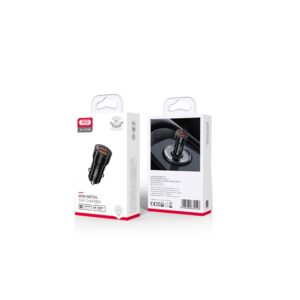 XO automobilinis įkroviklis CC48 2x USB 2,4A juodas - Image 2