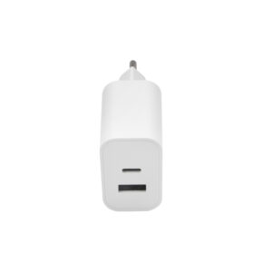 Maxlife MXTC-06 PD QC įkroviklis 1x USB-C 1x USB 20W baltas - Image 5