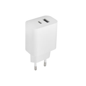 Maxlife MXTC-06 PD QC įkroviklis 1x USB-C 1x USB 20W baltas - Image 7