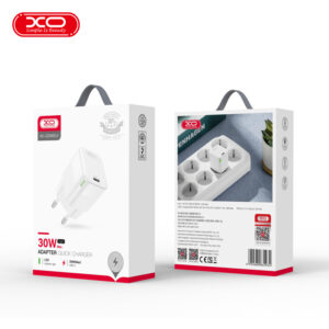 XO sieninis įkroviklis CE06 PD 30W 1x USB-C baltas - Image 2