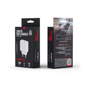 Maxlife MXTC-06 PD QC įkroviklis 1x USB-C 20W baltas - Image 7