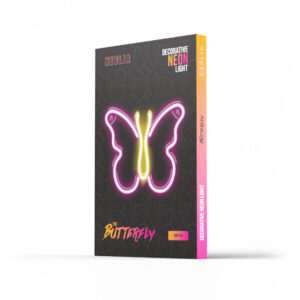 Neoninis LED šviestuvas BUTTERFLY rožinis NNE03 Neolia - Image 9