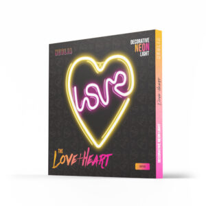 Neoninis LED šviestuvas LOVE HEART violetinis baltas NNE02 Neolia - Image 9