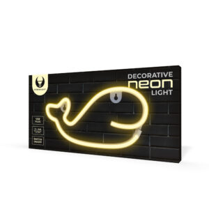 Neoninė LED lemputė BANGINIS šilta balta šikšnosparnis + USB FLNE09 Forever Light - Image 9