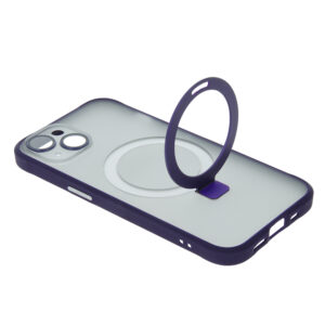 „Mag Ring“ dėklas, skirtas „Apple iPhone 14“ 6,1" violetinis - Image 4