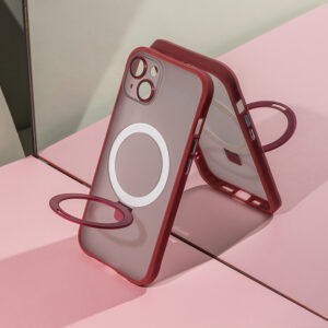 „Mag Ring“ dėklas, skirtas „Apple iPhone 14“ 6,1" raudonas - Image 6