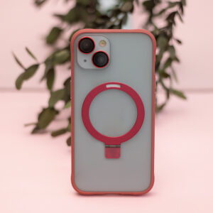 „Mag Ring“ dėklas, skirtas „Apple iPhone 14“ 6,1" raudonas - Image 10