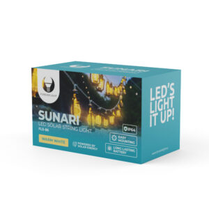 Forever Light saulės energija įkraunamos LED girliandos-žibintai SUNARI FLS-86 30LED 6,5m 600mAh Ni-MH - Image 4