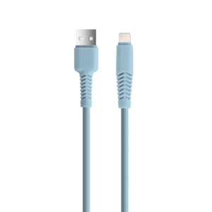 Setty laidas USB - Lightning 1,5 m 2,1A KSA-L-1.523 mėlynas