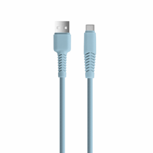 Setty laidas USB - USB-C 1,5 m 2,1A KSA-C-1.523 mėlynas