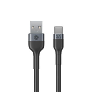 Forever lankstus laidas USB - USB-C 1,0 m 3A juodas - Image 2