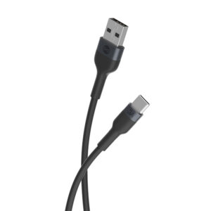 Forever lankstus laidas USB - USB-C 1,0 m 3A juodas - Image 4