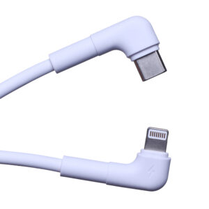 Maxlife MXUC-09 kampinis laidas USB-C - Lightning 1,0 m 27W baltas - Image 3