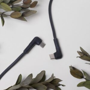 Maxlife MXUC-09 kampinis laidas USB-C - USB-C 1,0 m 60W juodas - Image 4