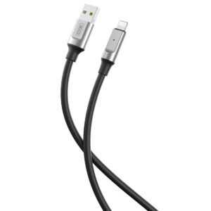 XO kabelis NB251 USB - Lightning 1,0 m 6A juodas
