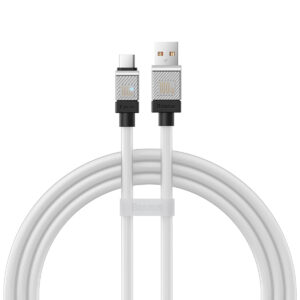 Baseus laidas CoolPlay USB - USB-C 1m 100W baltas
