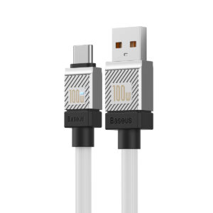 Baseus laidas CoolPlay USB - USB-C 1m 100W baltas - Image 3