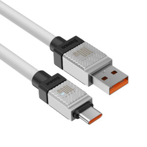Baseus laidas CoolPlay USB - USB-C 1m 100W baltas - Image 5