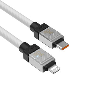 Baseus laidas CoolPlay USB-C - Lightning 1m 20W baltas - Image 5