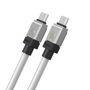 Baseus laidas CoolPlay USB-C - USB-C 2m 100W baltas - Image 2