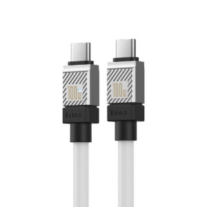 Baseus laidas CoolPlay USB-C - USB-C 2m 100W baltas - Image 3