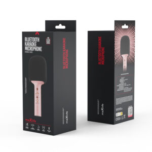 Maxlife „Bluetooth“ mikrofonas su garsiakalbiu MXBM-600, rožinis - Image 12