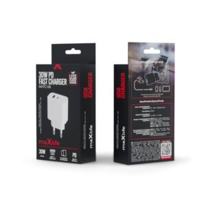 Maxlife MXTC-06 PD QC įkroviklis 1x USB-C 1x USB 30W baltas - Image 12