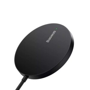 Baseus belaidis įkroviklis Simple Mini 3 15W juodas magnetinis