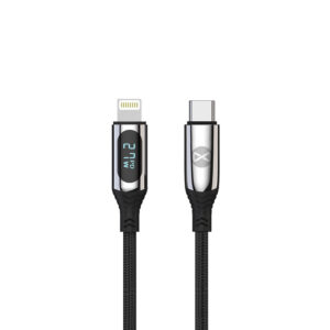 Forever LCD laidas USB-C – Lightning 1,0 m 27W juodas