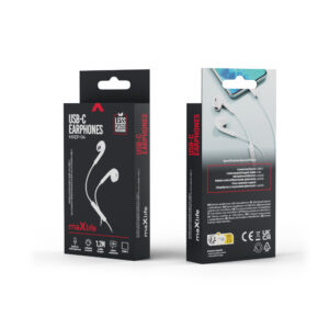 Maxlife laidinės ausinės MXEP-04 USB-C baltos - Image 10