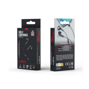 Maxlife laidinės ausinės MXEP-04 USB-C juodos - Image 10