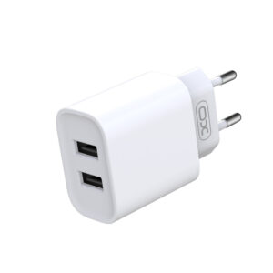 XO sieninis įkroviklis CE02C 2x USB 2,1A baltas - Image 3