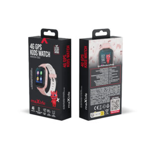Maxlife išmanusis laikrodis 4G MXKW-350 rožinis GPS WiFi - Image 13