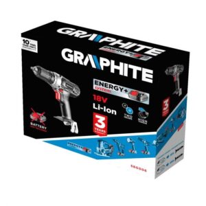 GRAPHITE 58G006 grąžtas beraktė Energy+ 18V 1250 RPM - Image 2
