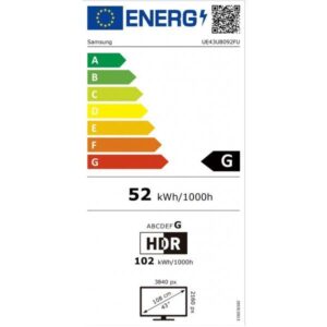 43 Crystal UHD U8000H 4K Samsung Vision AI Smart TV (2026) - Image 2