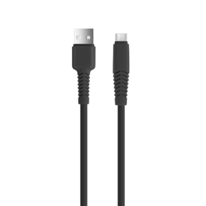 Setty USB – micro laidas 3 m 2A KSA-M-321 juodas