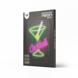 Neoninis PLEXI LED COCKTAILS rožinis žalias FPNE02X Forever Light - Image 10