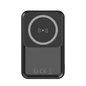 Forever belaidė išorinė baterija MATB-100 PD QC 22.5W 10000 mAh magnetinė, juoda - Image 2