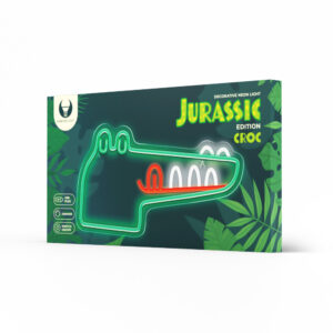 Neoninis PLEXI LED JURASSIC CROC žalias FLNJ03 Forever Light - Image 10