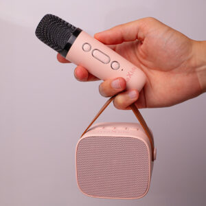 Maxlife „Bluetooth“ karaokės garsiakalbis MXKS-100 rožinis - Image 4