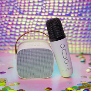 Maxlife Bluetooth karaokės kolonėlė MXKS-100 balta - Image 3