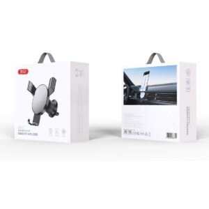 XO automobilinis laikiklis 126 sidabrinės-juodos spalvos, skirtas ventiliacijos grotelėms - Image 2