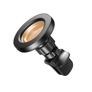 XO automobilinis laikiklis 129 magnetinis juodas-skaidrus oro ventiliacijos grotelėms